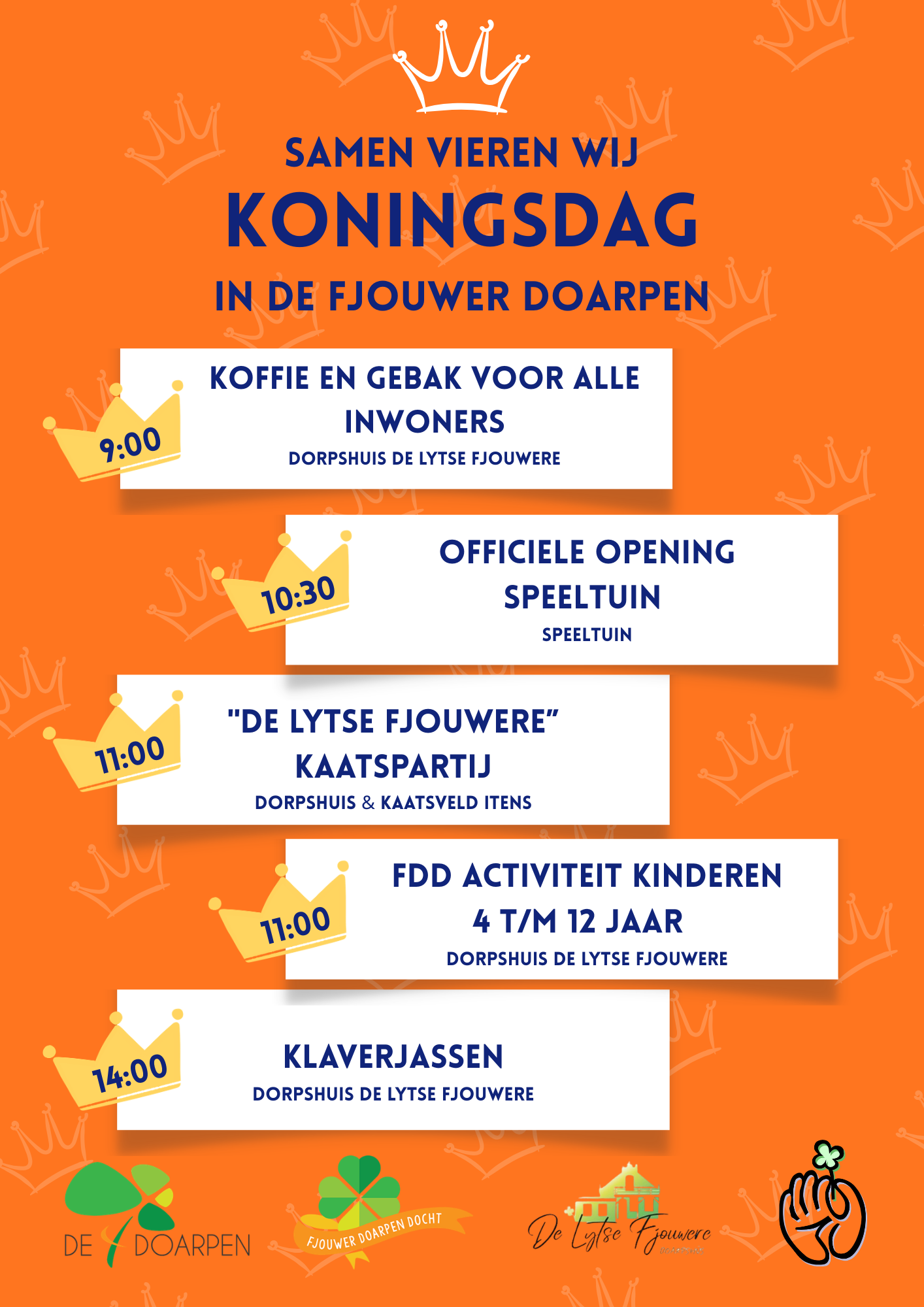 Programma Koningsdag